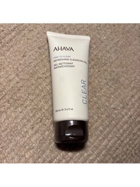 AHAVA Time To Clear Refreshing Cleansing Gel 100ml.  Sealed!